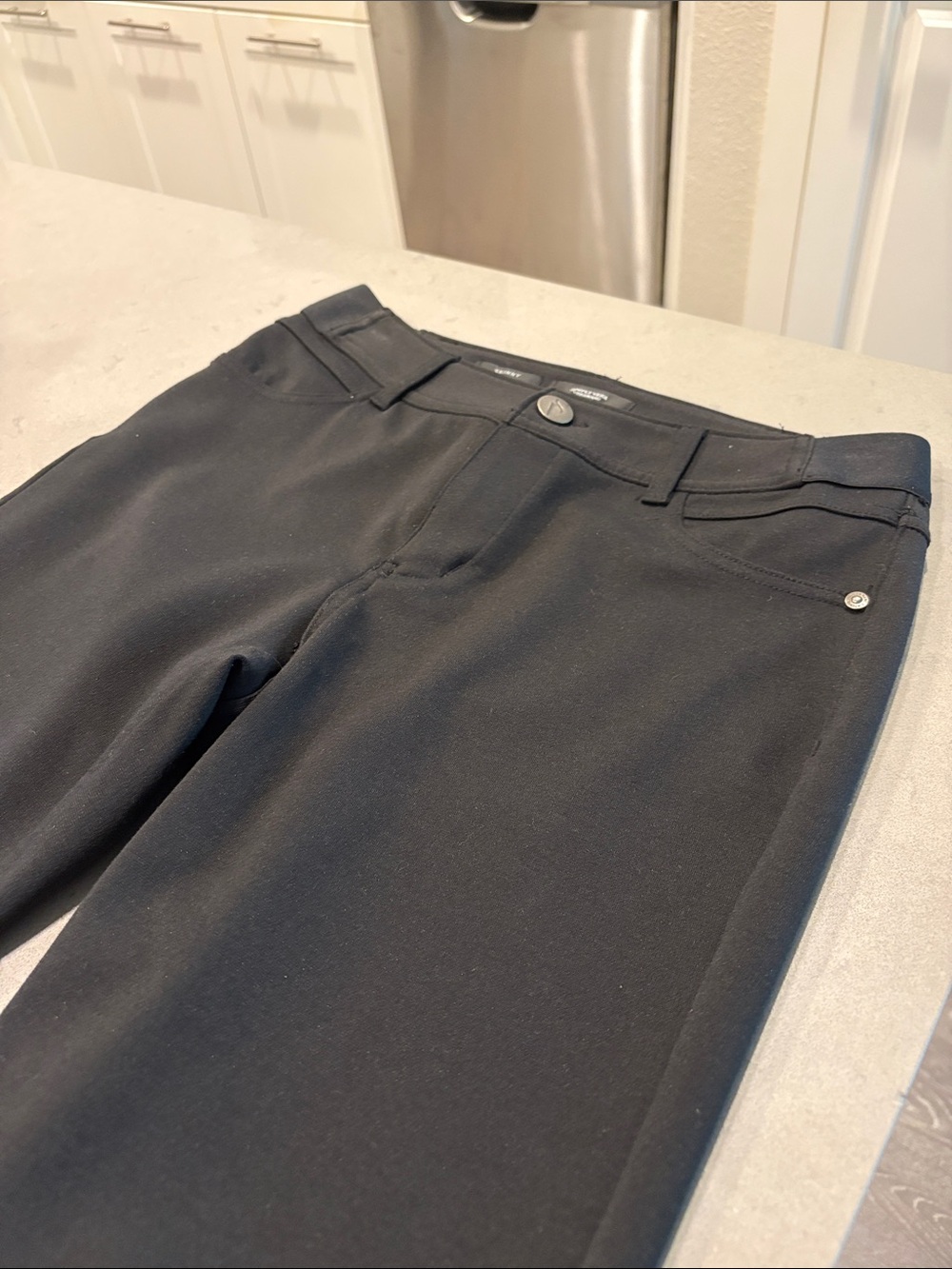 Simply Vera Vera Wang Black Straight-Leg Pants